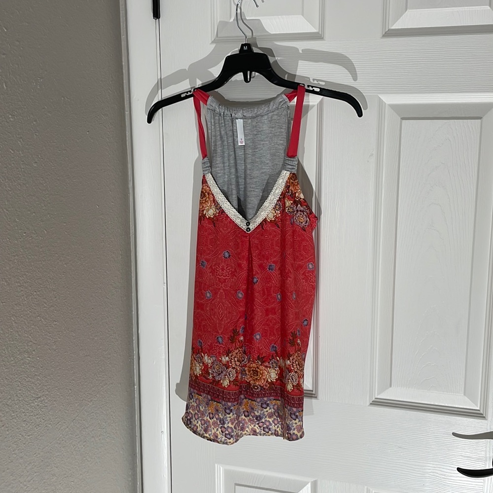 V neck tank top